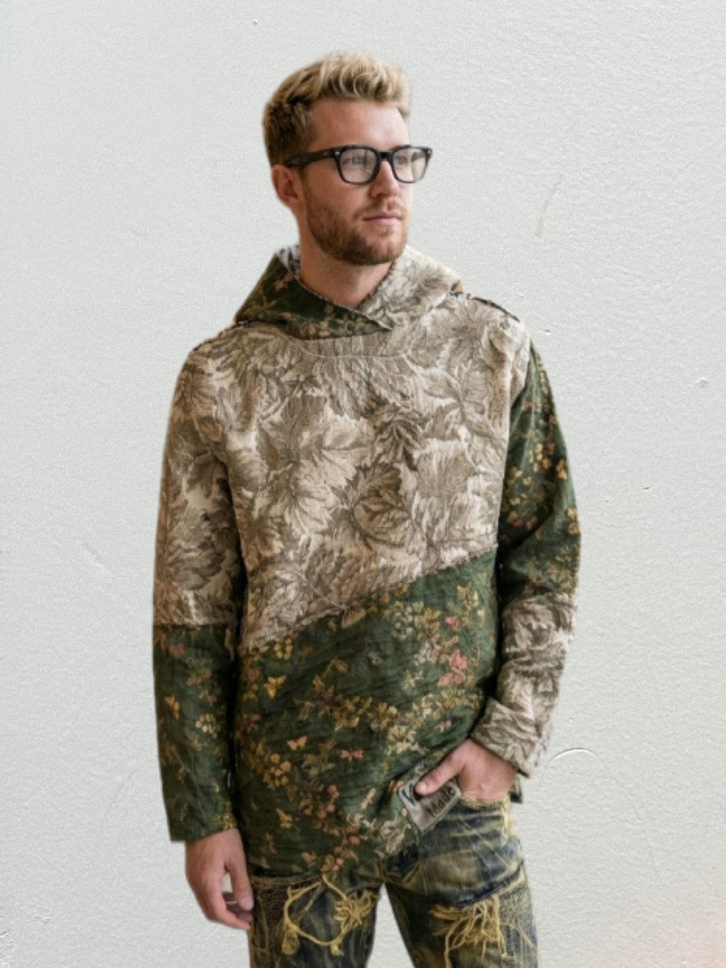Custom Tapestry Hoodie by Valioso Santo