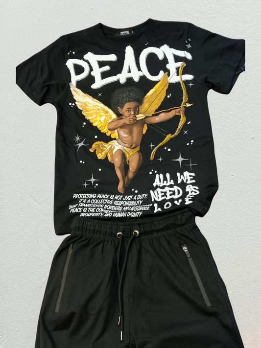 Two Piece All We Need is Love Set